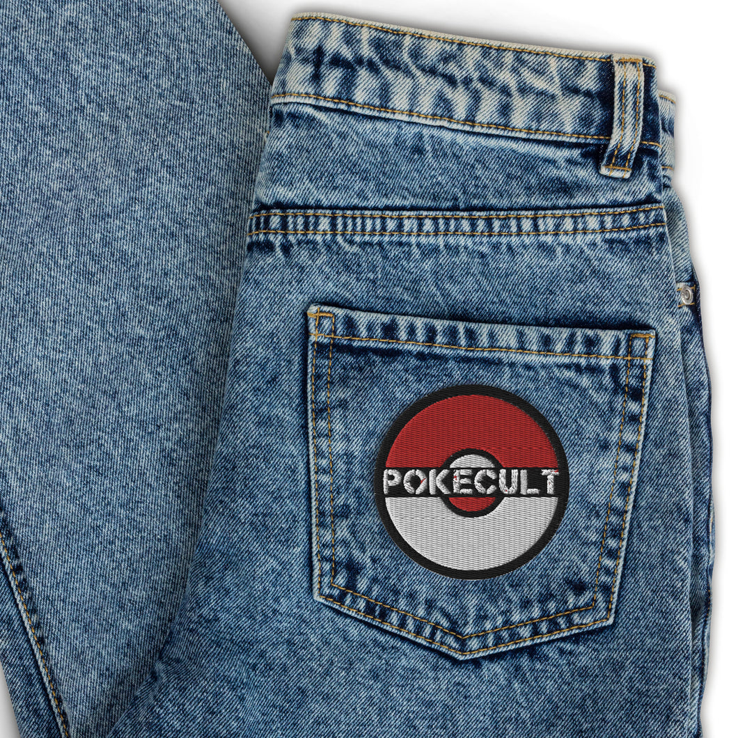 PokeCult Logo Embroidered Patch